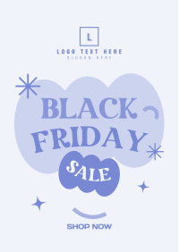 Abstract Black Friday Flyer Design