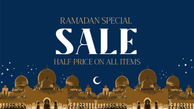 Celebrating Ramadan Sale Facebook event cover Image Preview