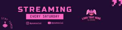 Retro Bit Twitch banner Image Preview