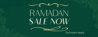 Ornamental Ramadan Sale Facebook Cover Design