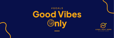 Good Vibes Only Twitter header (cover) Image Preview