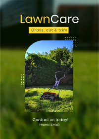 Lawn Mower Flyer Design