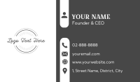 Elegant Generic Business Card Image Preview