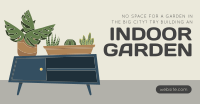 Indoor Garden Facebook Ad Design