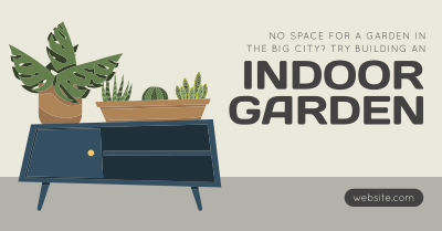 Indoor Garden Facebook ad Image Preview
