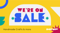 Art Store Sale YouTube Video Design