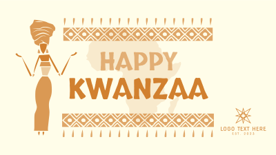 Happy Kwanzaa Celebration  Facebook event cover Image Preview