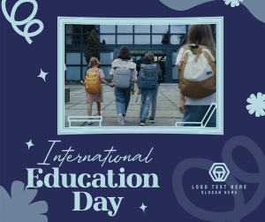 Education Day Celebration Facebook post Image Preview