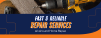 Handyman Repair Service Facebook Cover Design