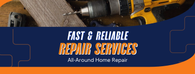 Handyman Repair Service Facebook cover Image Preview