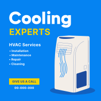 HVAC Services Instagram Post Design