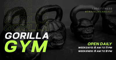 Gorilla Gym Facebook ad Image Preview