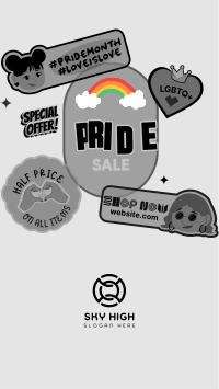 Proud Rainbow Sale YouTube Short Image Preview