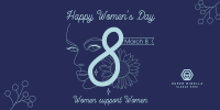 Women's Day Support Twitter post Image Preview