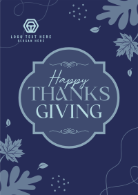 Thanksgiving Generic Greetings Flyer Design