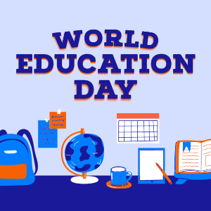 World Education Day Instagram post Image Preview