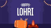 Happy Lohri Facebook event cover Image Preview