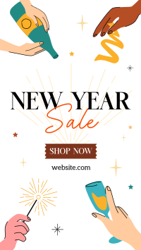 New Year Sale YouTube short Image Preview