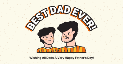 Best Dad Ever! Facebook ad Image Preview