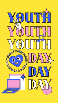 Youth Day Collage Instagram Story Design