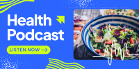 Health Podcast Twitter post Image Preview