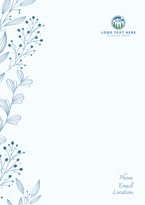 Lucid Floret Letterhead Design Image Preview