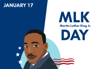 MLK Day Reminder Postcard Image Preview