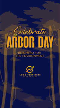 Celebrate Arbor Day Instagram Reel Design