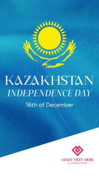 Kazakhstan Independence Day Instagram Story Design