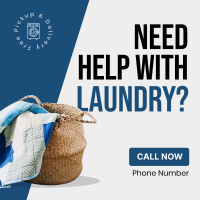 Laundry Delivery Instagram post Image Preview