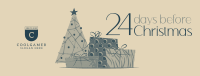 Fancy Christmas Countdown Facebook Cover Design