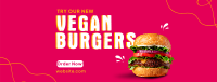 Vegan Burger Buns  Facebook cover Image Preview