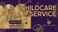Abstract Shapes Childcare Service Animation Design
