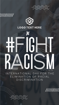Fight Racism Now Instagram Reel Design