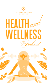 Health & Wellness Podcast TikTok Video Image Preview