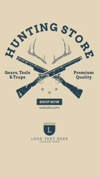 Hunting Gears Instagram Story Design