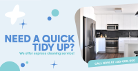 Quick Cleaning Service Facebook ad Image Preview
