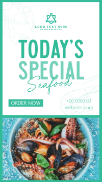 Anchor Seafood Facebook Story Design