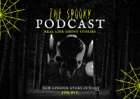 Paranormal Podcast Postcard Image Preview