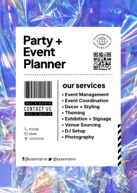 Fun Party Planner Poster Image Preview