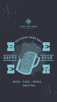 Beer Badge Promo Instagram Story Design