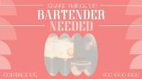 Bar Bartender Hiring Animation Preview