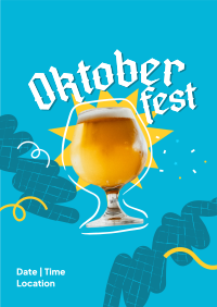 Oktoberfest Beer Festival Flyer Design
