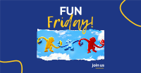 Fun Monkey Friday Facebook Ad Design