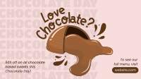 Love Chocolate? Facebook Event Cover Design