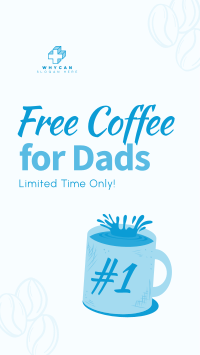 Father's Day Coffee Video Image Preview