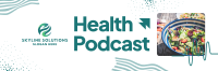 Health Podcast Twitter Header Image Preview