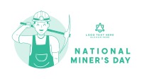 Miners Day Event Facebook Event Cover Design