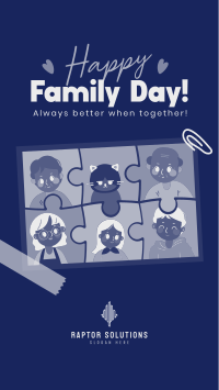 Adorable Day of Families TikTok video Image Preview