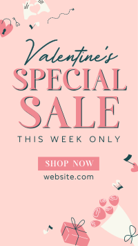Valentines Sale Deals Facebook Story Design